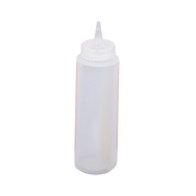 Browne - Squeeze Dispenser, 8oz/236ml, Polyethylene, Clear - Limolin 
