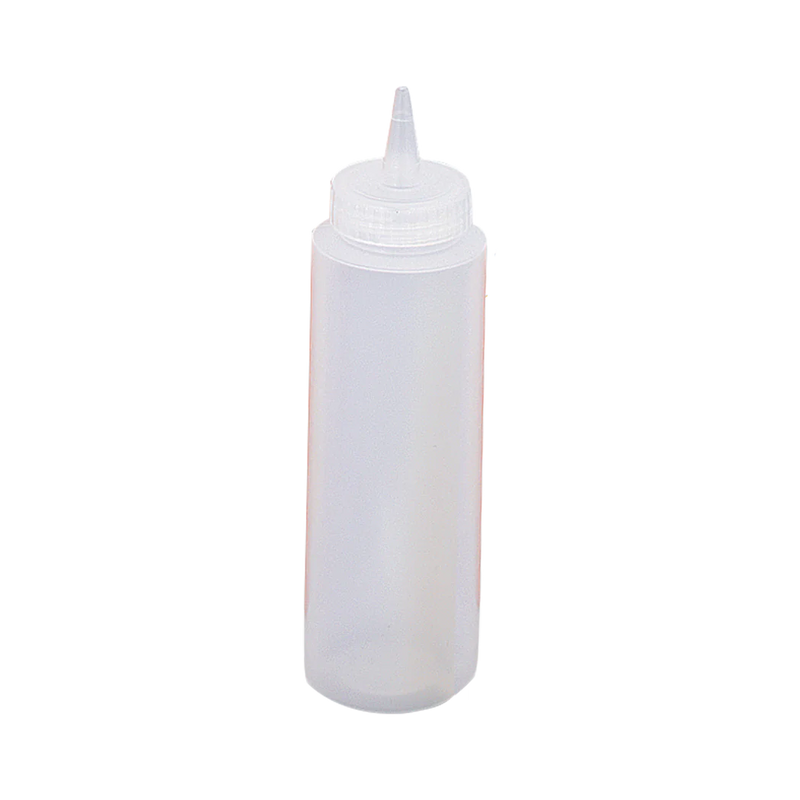 Browne - Squeeze Dispenser, 8oz/236ml, Polyethylene, Clear - Limolin 
