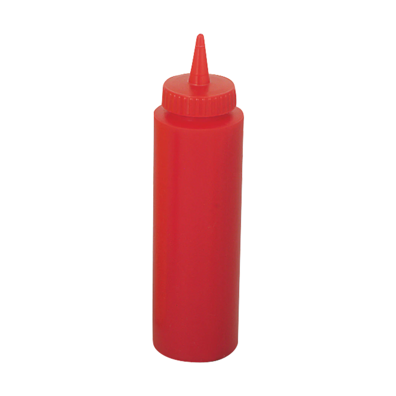 Browne - Squeeze Dispenser, 8oz/236ml, Polyethylene, Red - Limolin 