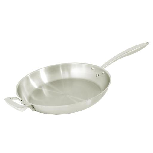Thermalloy - Fry Pan, w/Helper Handle, 12x2"/30x5cm, SS - Limolin 