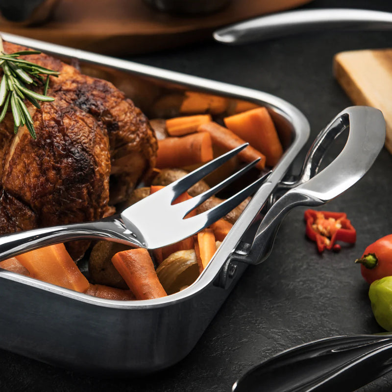 Thermalloy - Roast Pan, 3qt/2.8L, 11x8.7x2"/28x22x5cm, SS - Limolin 