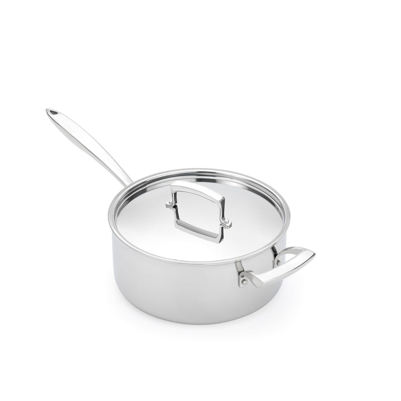 Thermalloy - Sauce Pan, Tri-Ply, 9.5"/24cm, 5qt/4.7L, SS - Limolin 