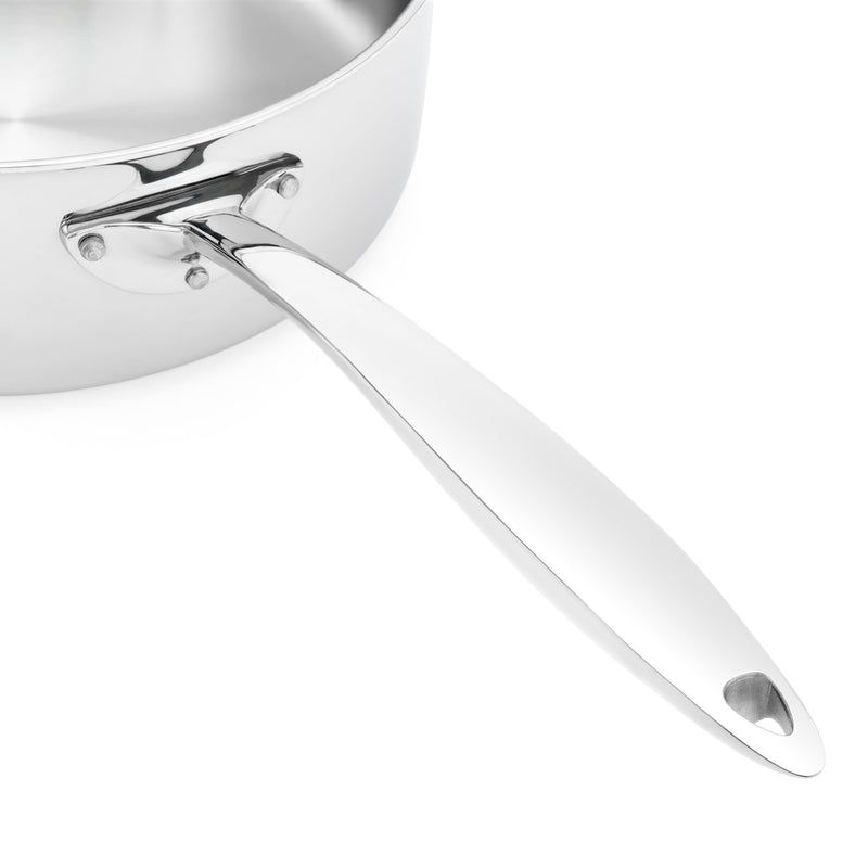 Thermalloy - Sauce Pan, Tri-Ply, 9.5"/24cm, 5qt/4.7L, SS - Limolin 
