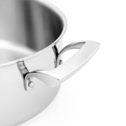Thermalloy - Sauce Pan, Tri-Ply, 9.5"/24cm, 5qt/4.7L, SS - Limolin 