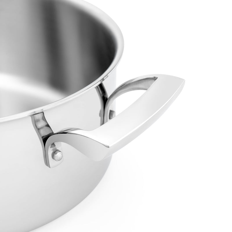 Thermalloy - Sauce Pan, Tri-Ply, 9.5"/24cm, 5qt/4.7L, SS - Limolin 