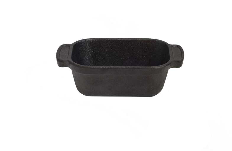 Thermalloy - Traditional, Mini Rect., Preseasoned, 10.5oz/310.5ml, 6"/15.3cm, Cast Iron - Limolin 