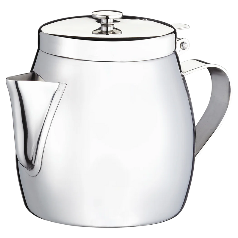 Browne - Teapot with Strainer, Stackable, 10oz/300ml, 18/10 SS - Limolin 