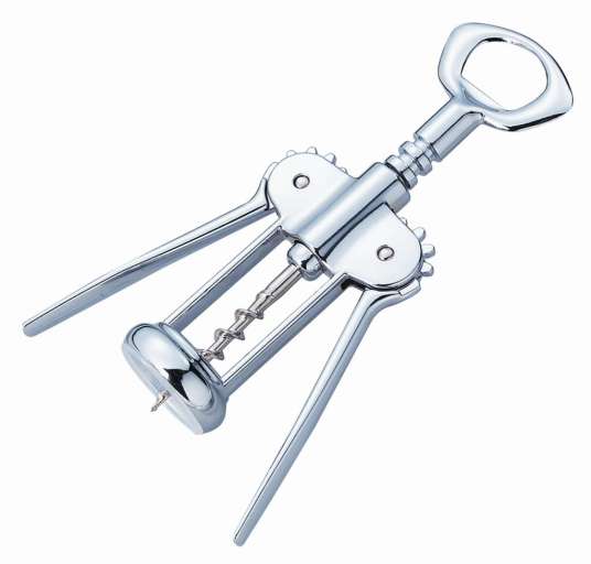 Browne - Wing Corkscrew, Chrome, Heavy Duty, 8.5"/21.6cm - Limolin 