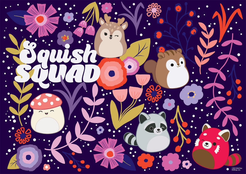 Buffalo Games - 500Pc Squishmallow: Squish Squad Solid - Limolin 