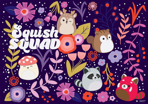 Buffalo Games - 500Pc Squishmallow: Squish Squad Solid - Limolin 