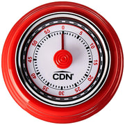 CDN - Compact Mechanical Timer 1hr(min) Red - Limolin 