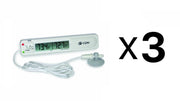 CDN - Therm Digital Audio/Visual Fridge/Freezer Alarm w/Alert White - Limolin 