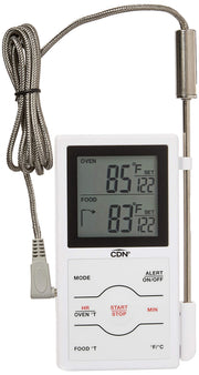CDN - Therm/Timer Digital Dual Sensing Probe White - Limolin 