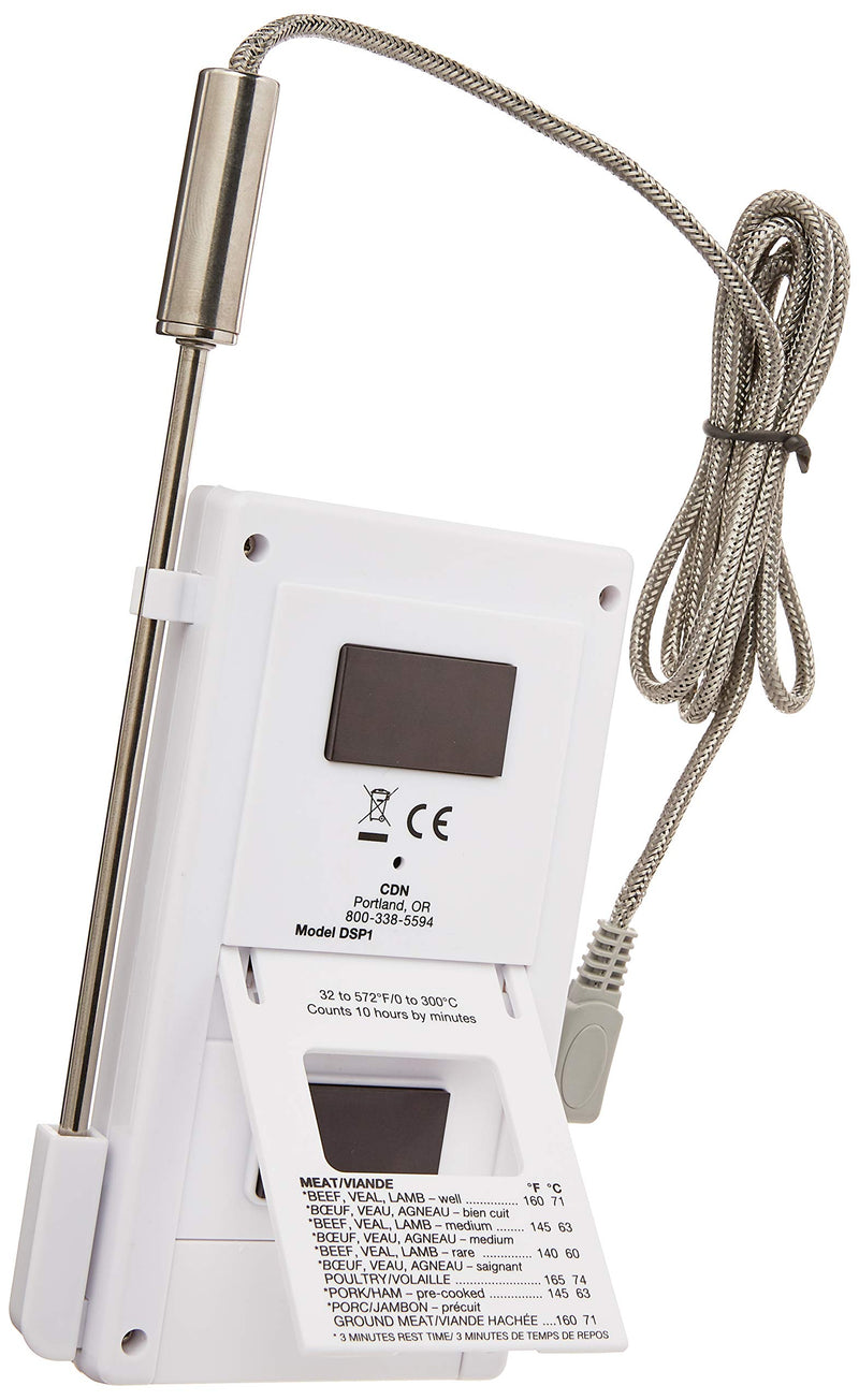 CDN - Therm/Timer Digital Dual Sensing Probe White - Limolin 