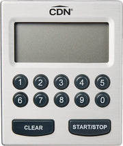 CDN - Timer Digital Direct Entry Big Digits 10hr (hr/mn/sc Scale) Silver - Limolin 