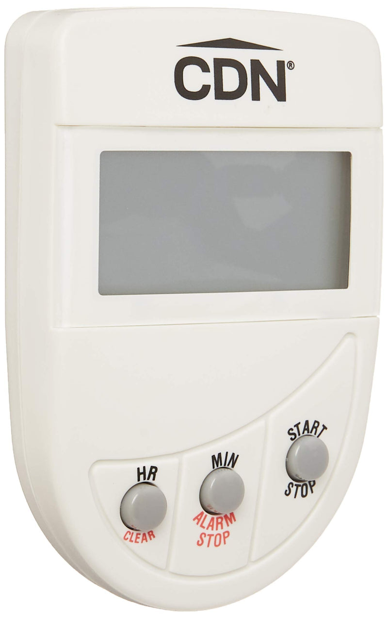CDN - Timer Digital Loud Alarm Big Digits 20hr (hr/mn Scale) White - Limolin 