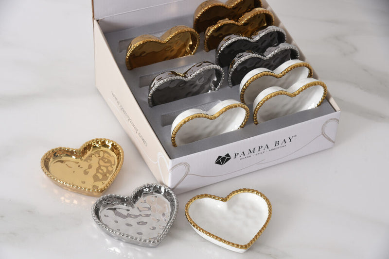 Pampa Bay - Love Is in The Air Mini Heart Dish CDU - Assorted