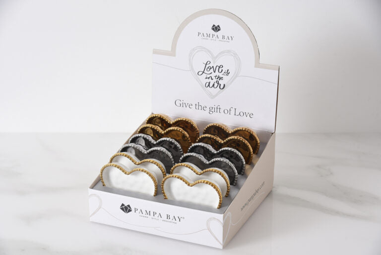 Pampa Bay - Love Is in The Air Mini Heart Dish CDU - Assorted