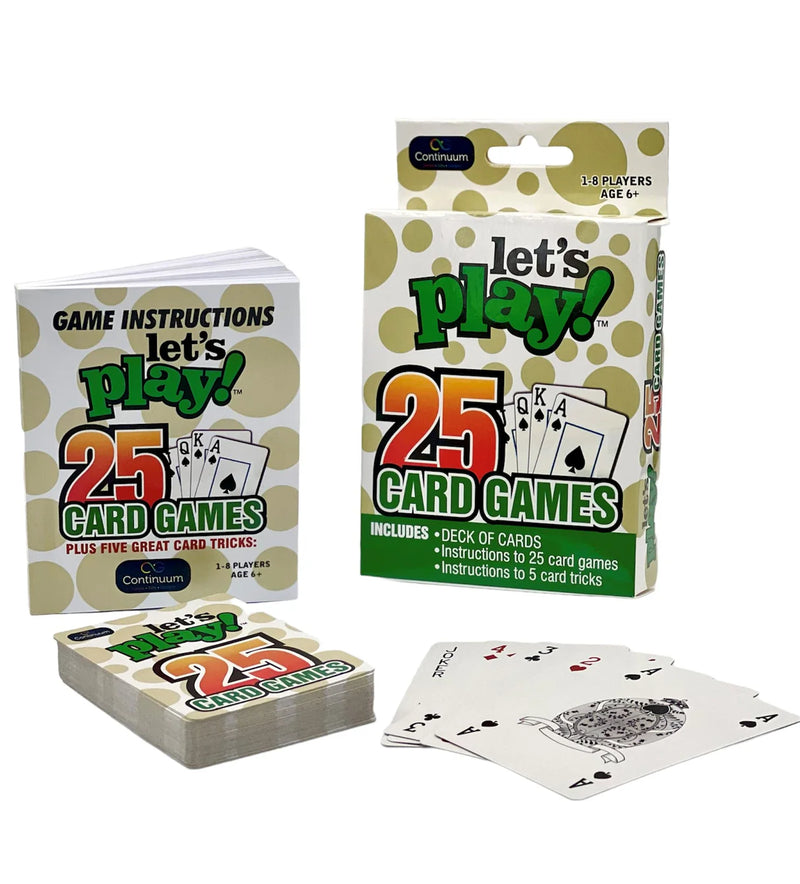 Continuum Games - Let's Play 25 Card Games