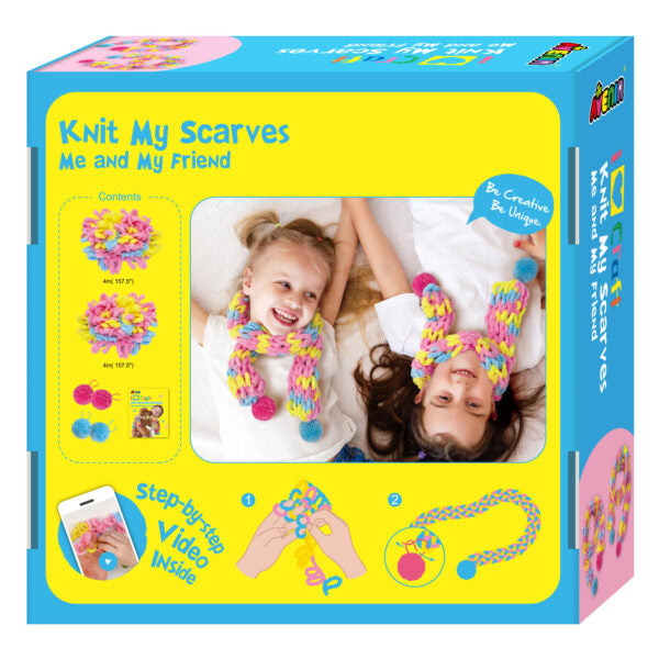 Avenir - AVENIR I LOVE CRAFT-KNIT MY SCARVES ME & MY FRIEND