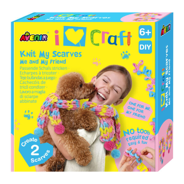 Avenir - AVENIR I LOVE CRAFT-KNIT MY SCARVES ME & MY FRIEND