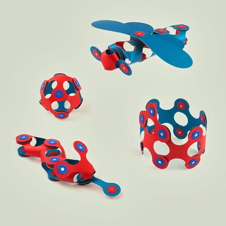 CLIXO - Itsy Pack - Flamingo/Turquoise (18Pcs) - Limolin 