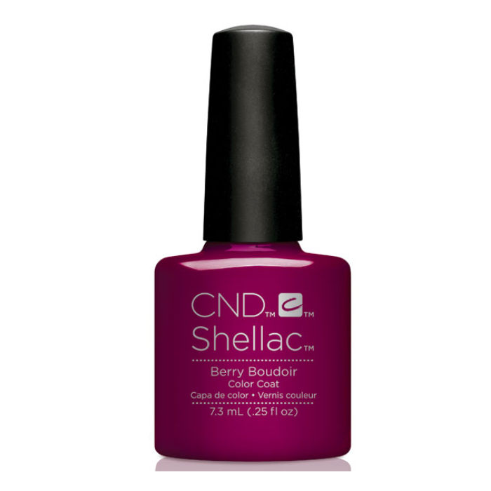 CND - Shellac Berry Boudoir 0.25 oz "Nightspell" Fall 2017 - Limolin 
