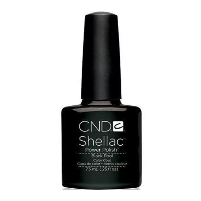CND - Shellac Black Pool 0.25 oz - Limolin 