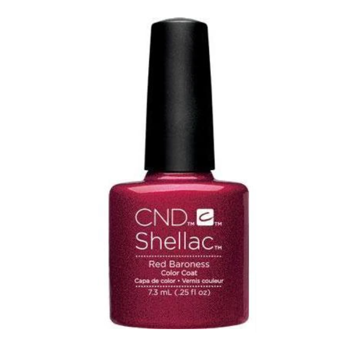 CND - Shellac Red Baroness 0.25 oz - Limolin 