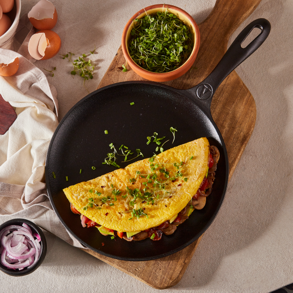 Victoria - Cast Iron Crepe Pan - 26 cm