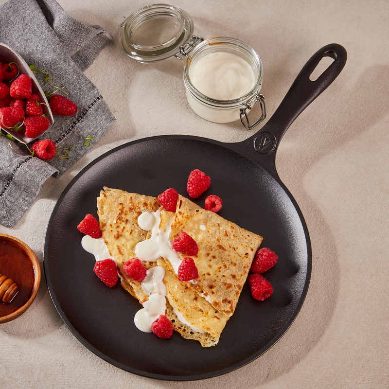 Victoria - Cast Iron Crepe Pan - 26 cm
