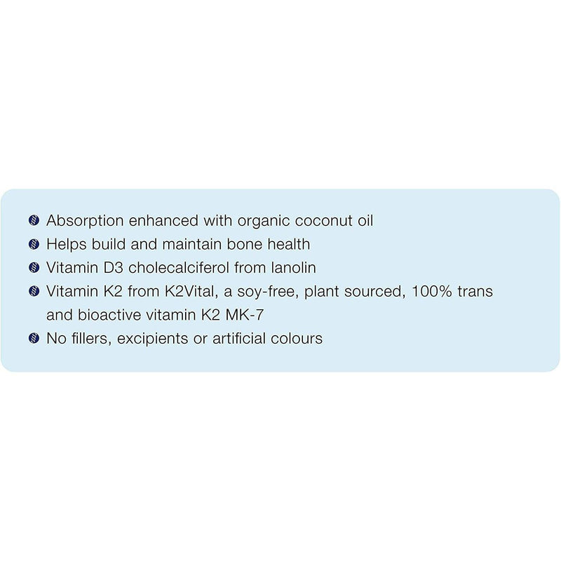 Canprev - D3 & K2 - Organic Coconut Oil, 240 softgels - Limolin 