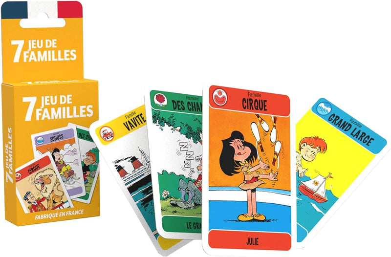 Cartamundi - Jeu De 7 Familles - Ecopack - Limolin 