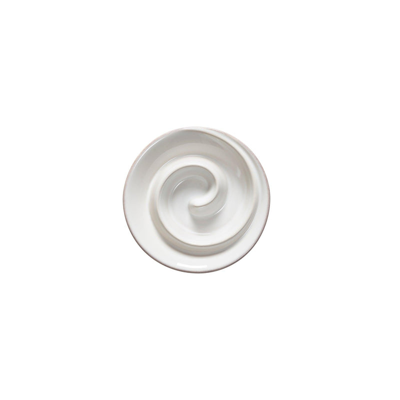 Casafina - Cook & Host White Small Spiral appetizer dish - Limolin 