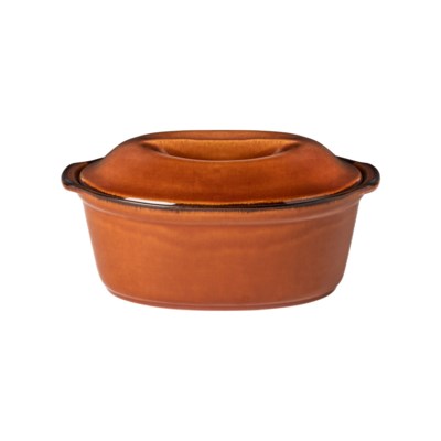Casafina - Poterie Caramel Covered Oval casserole - Limolin 