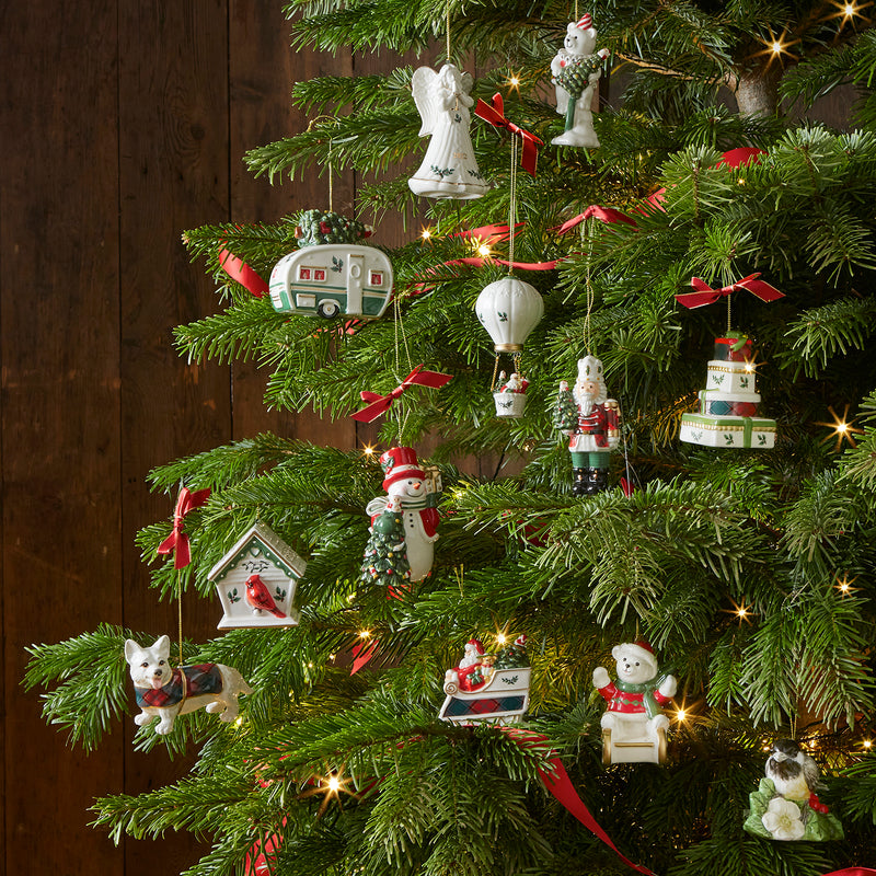 Spode - Christmas Tree Figural - Camper Van Ornament | 3.5 in