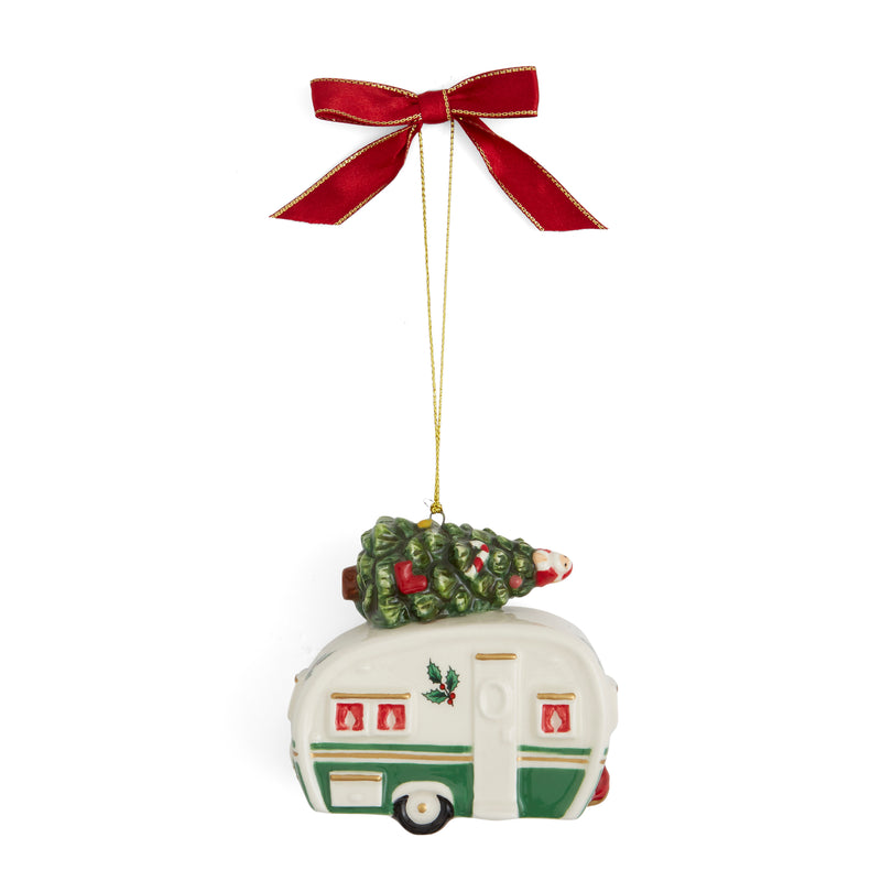 Spode - Christmas Tree Figural - Camper Van Ornament | 3.5 in