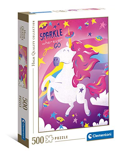 Clementoni - 500Pc Hqc - Unicorn - Limolin 