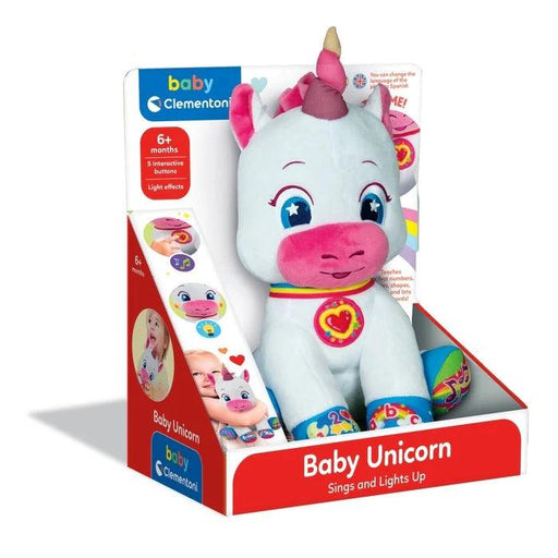 Clementoni - Baby Unicorn Plush (FR) - Limolin 