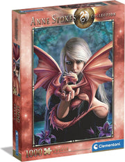 Clementoni - Dragonkin - Anne Stokes (1000-Piece Puzzle) - Limolin 