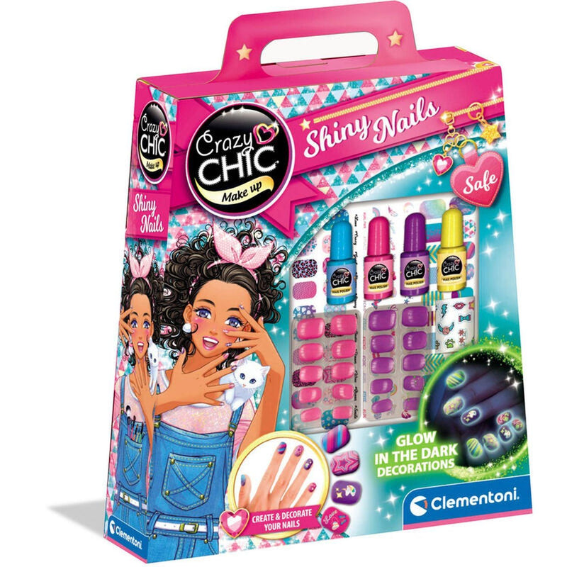 Clementoni - Glowin The Dark Nails - Limolin 