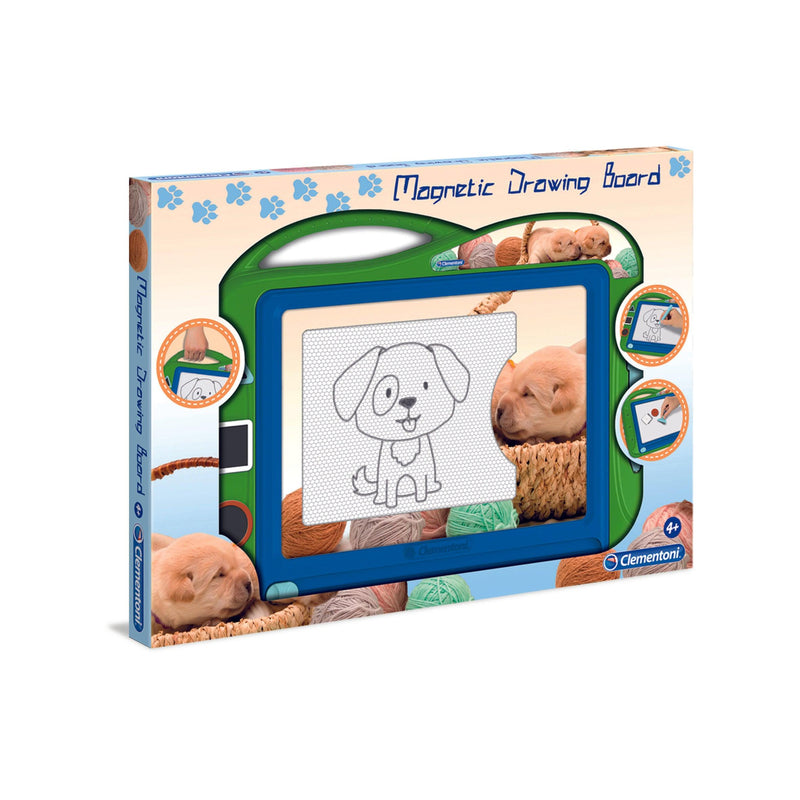 Clementoni - Magnetic Drawing Board - Dogs - Limolin 