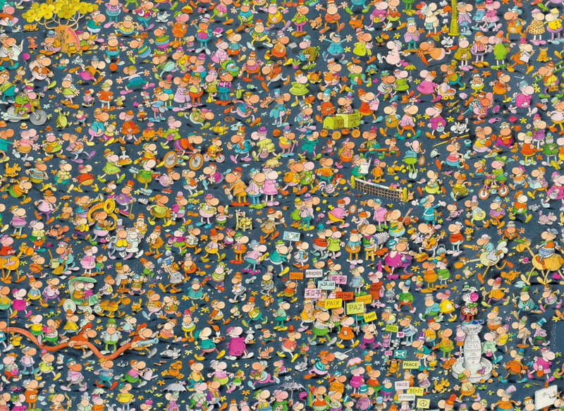Clementoni - Mordillo - Impossible (1000-Piece Puzzle) - Limolin 