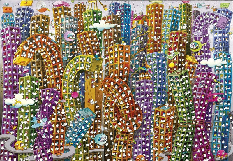 Clementoni - Mordillo - The Jungle (2000-Piece Puzzle) - Limolin 