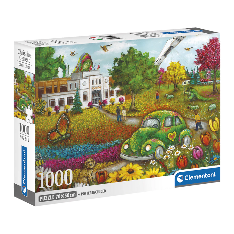 Clementoni - PZ1000: THE BOTANICAL GARDEN - Limolin 