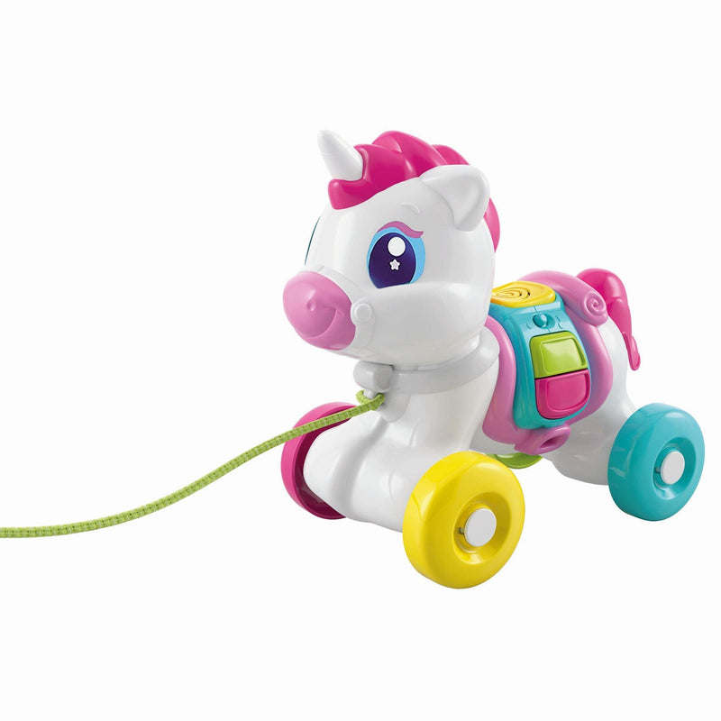 Clementoni - Pull Along Baby Unicorn - Limolin 