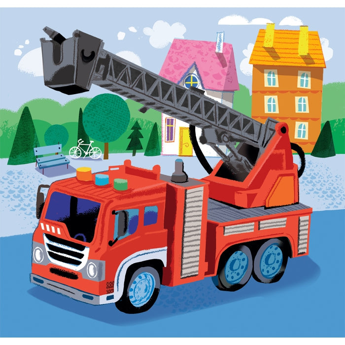 Clementoni - Rescue Vehicles (3x48 Pieces) - Limolin 