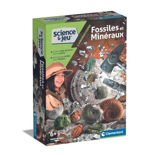 Clementoni - Science & Jeu: Fossiles Et Min?raux - Limolin 