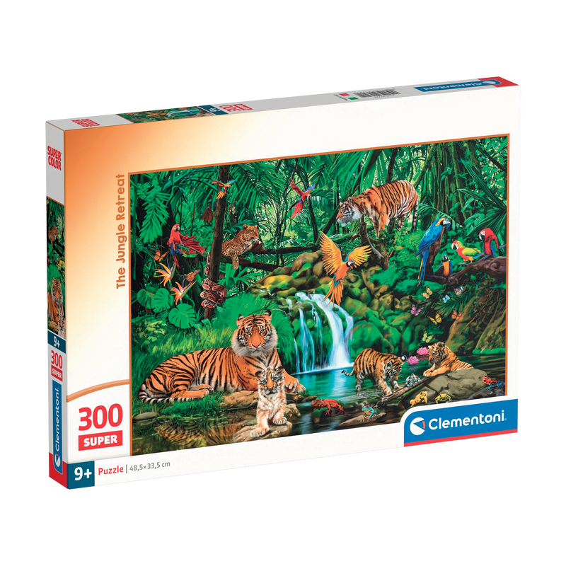 Clementoni - The Jungle Retreat (300-Piece Puzzle) - Limolin 