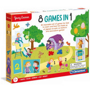 Clementoni - Young Learner - 8 Gamesin 1 - Limolin 